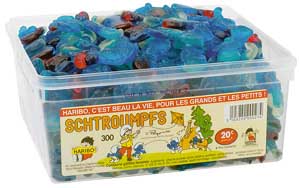 Schtroumpfs fondants